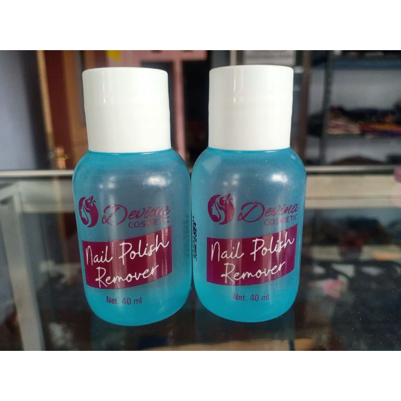 ❤ ZOEWSHOP ❤ ASETON 40ml Nail Polish Remover Devina BPOM