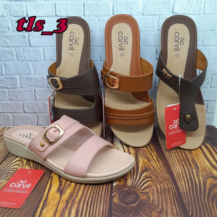 Sandal Wanita Carvil Tania Virnika Original 36-40