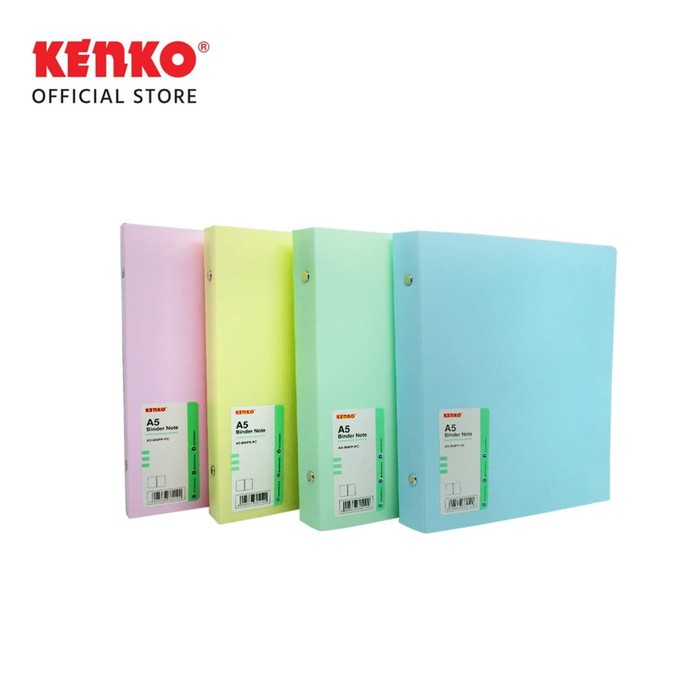 Jual KENKO BINDER NOTE A5-BNPP-PC ( PASTEL COLOR ) | Shopee Indonesia