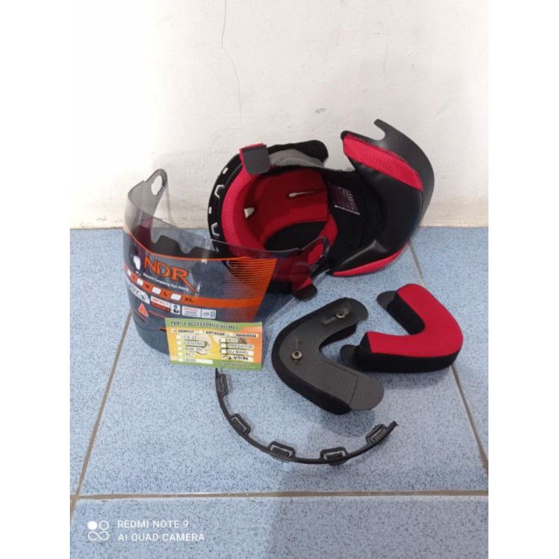 Busa helm kyt 2vision fullset + kaca helm kyt 2vision