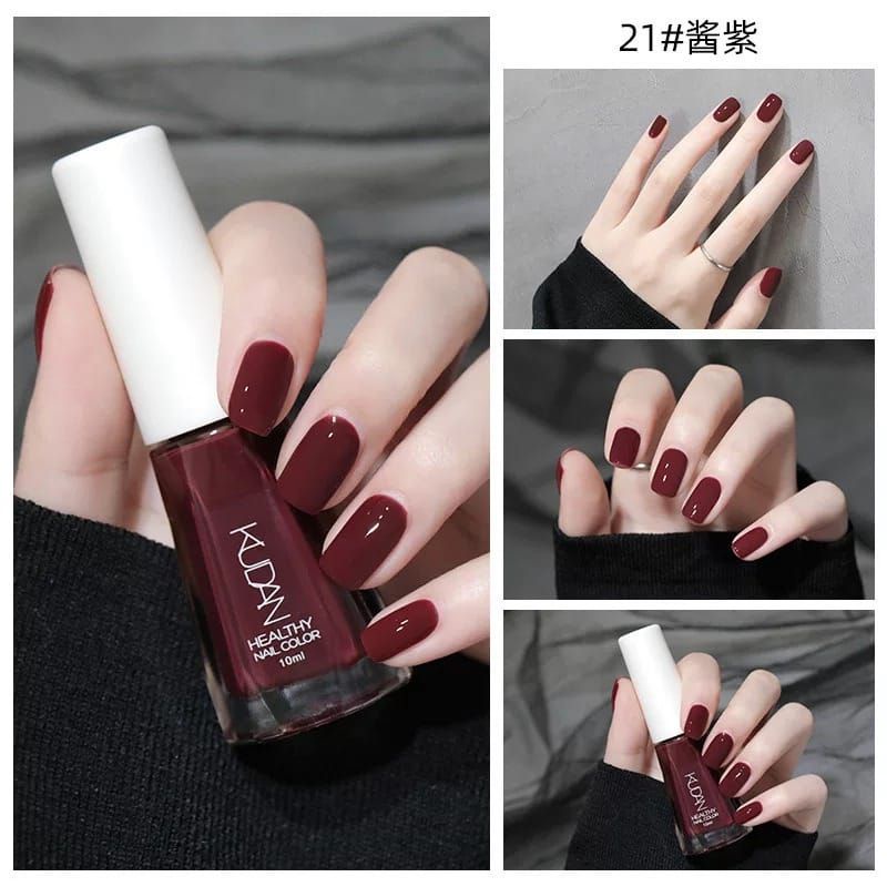Medan Termurah Nail polish 10ml cat kuku halal muslimah bisa dikupas/ kudan kutek peel off halal tahan lama + wangi