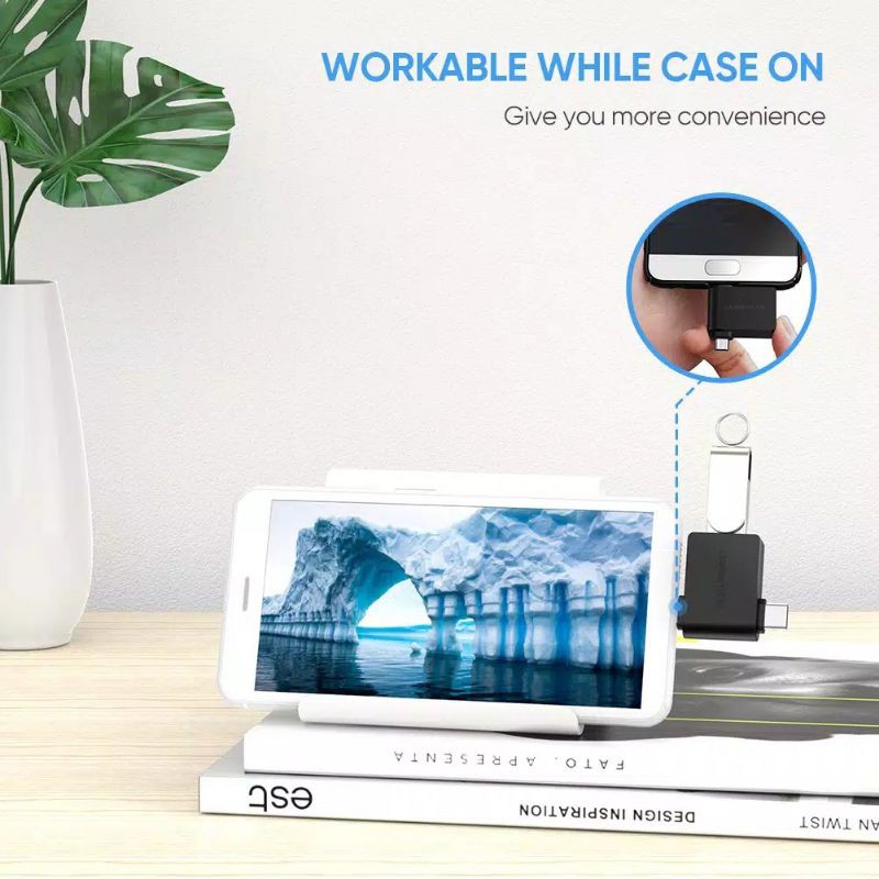 UGREEN USB 3.0 to Type C Micro USB OTG Adapter Converter