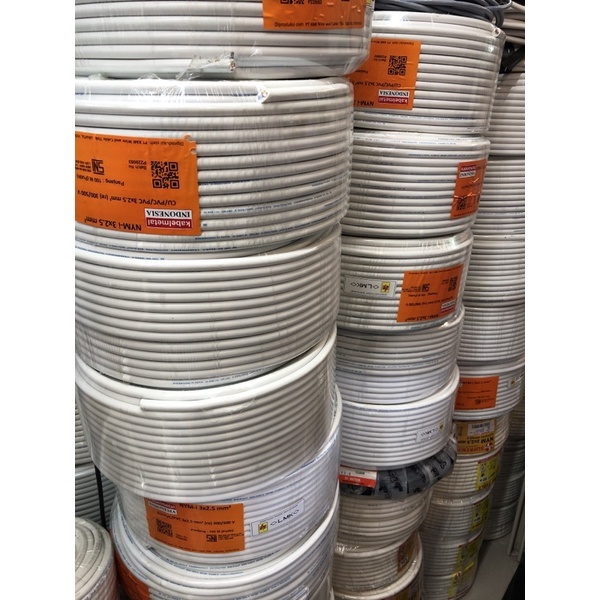 kabel metal Kabel nym metal 3x2.5 potongan / meteran