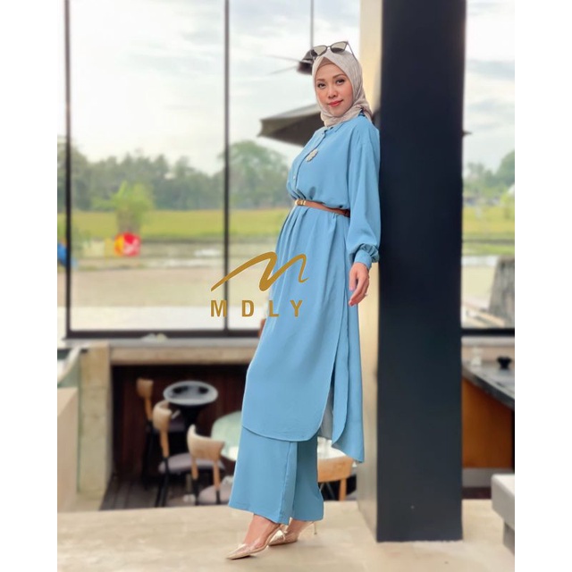 GAMIS WANITA TERBARU ORiGINAL JINGGA SET BY M DLY 03091