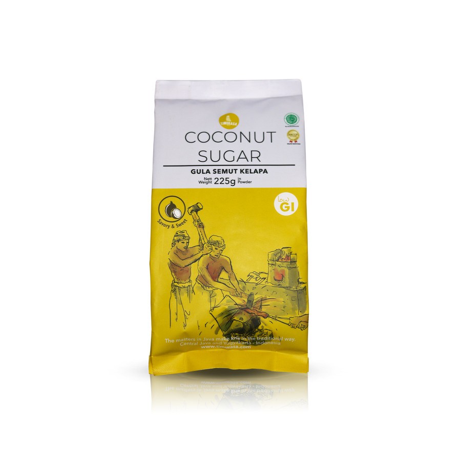 Timurasa, Crystal Coconut Sugar (Gula Semut Kelapa) 225gr