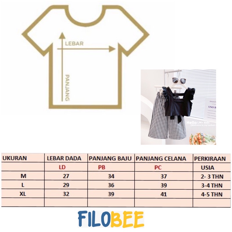 FILOBEE / SETELAN ANAK CEWEK MODEL LEHER SQUARE / SUMMER / BACKLESS USIA 2 SAMPAI 6 TAHUN