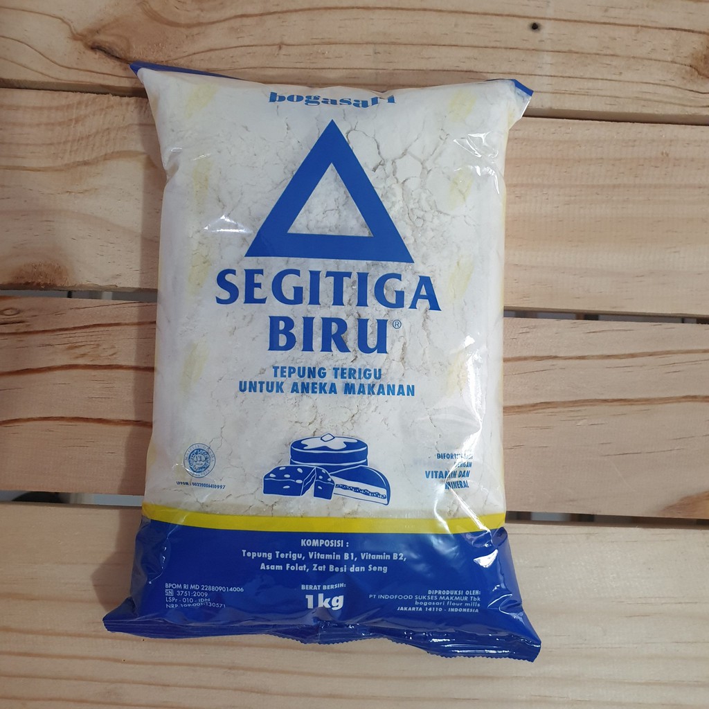 

Terigu Segitiga Biru Kemasan 1 Kg / Satuan