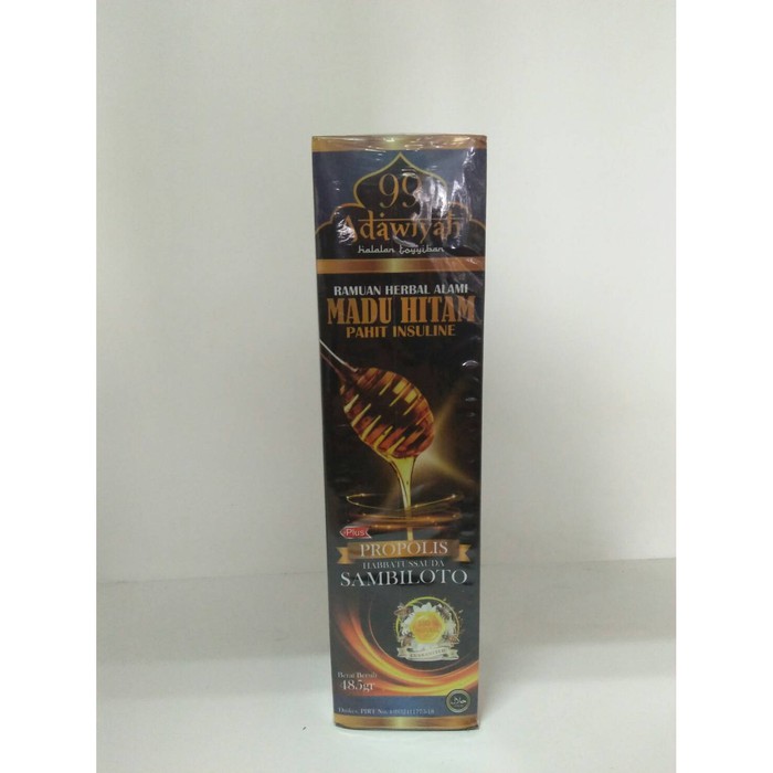

Madu Hitam Pahit Insuline Plus Propolis - MMD2645
