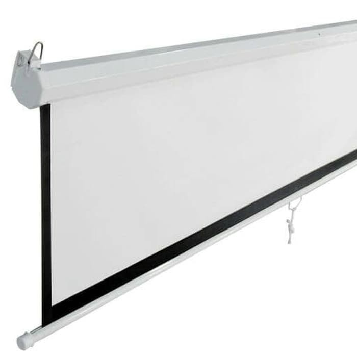 

Termurah Screen Pojector Manual Wall 70" - Layar Proyektor Manual 70" Terlaris