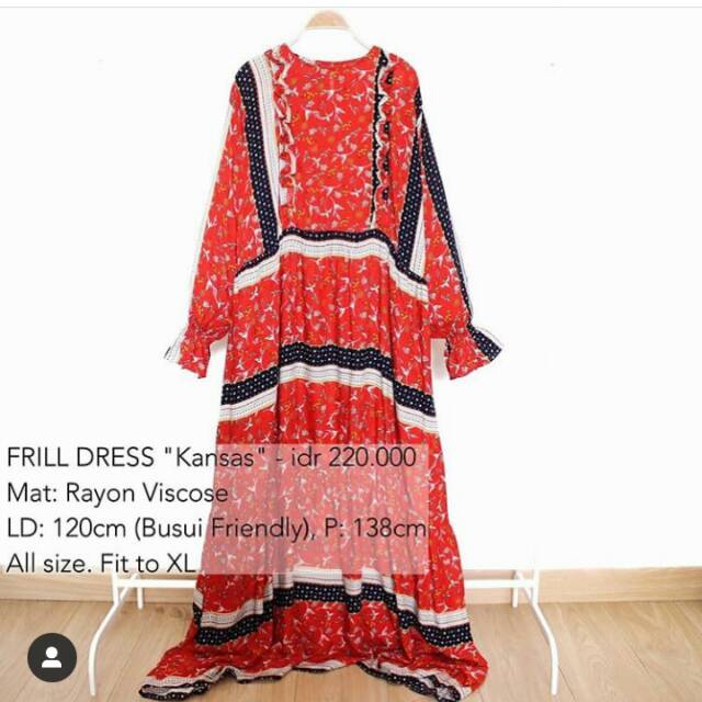 Frill dress kansas by ish