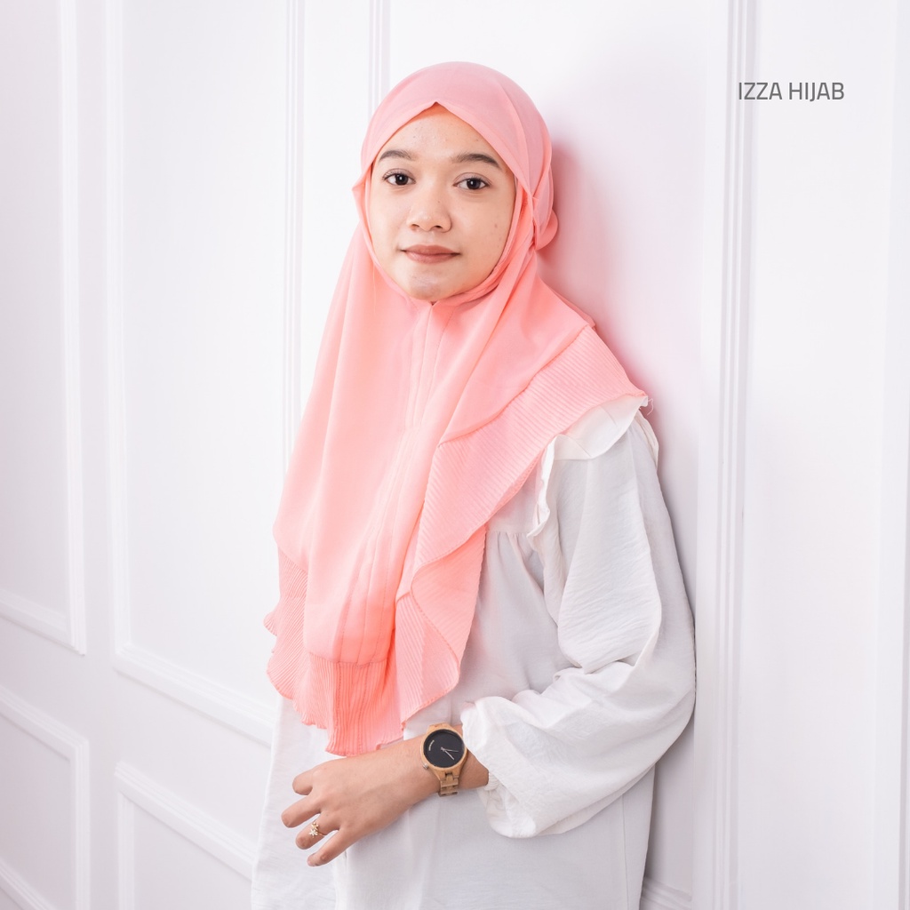 HIJAB BERGO PLISKET BERGO TALI MARYAM PLISKET NON PET IDOLA BERGO MARYAM PLISKET DIAMOND