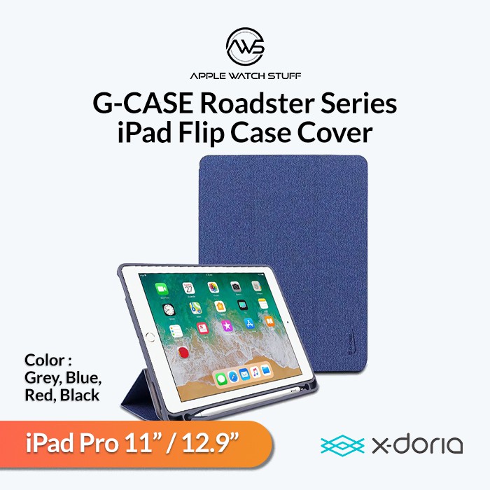 G-CASE Roadster Series Flip Case Cover iPad Pro 11 12.9 inch
