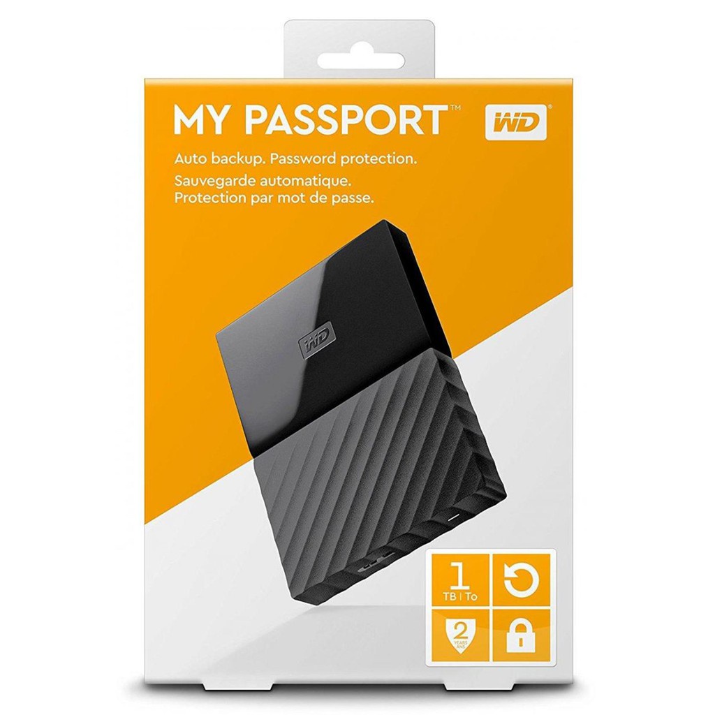 WD My Passport 1TB New HD HDD EXTERNAL Western Digital