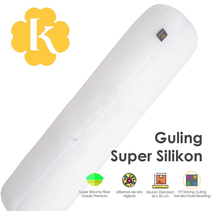 RC KENDRA BANTAL GULING HOTEL TIDUR ISI 100% PURE SILICON FIBER KENDRA KUALITAS PREMIUM ANTI ALERGI