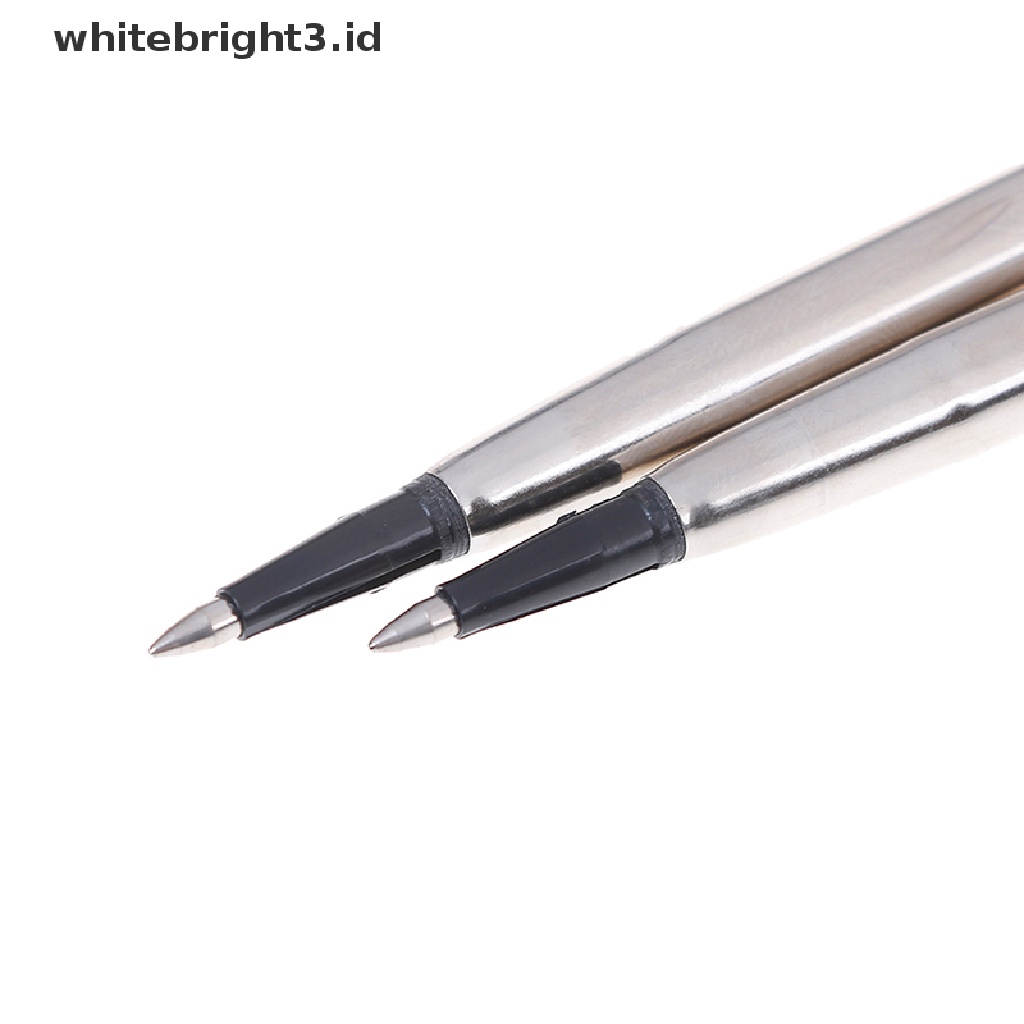 (whitebright3.id) Parker quink Pulpen rollerball Tinta Hitam Dengan Ujung medium