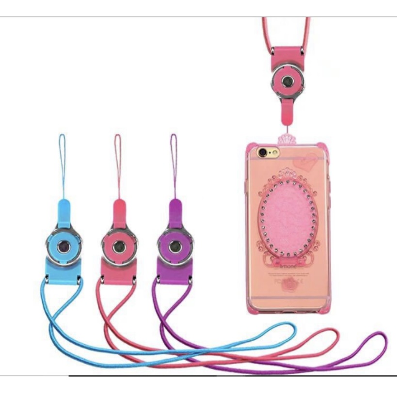 Tali Gantungan Strap HP Model Kalung 2in1 Tali Kecil