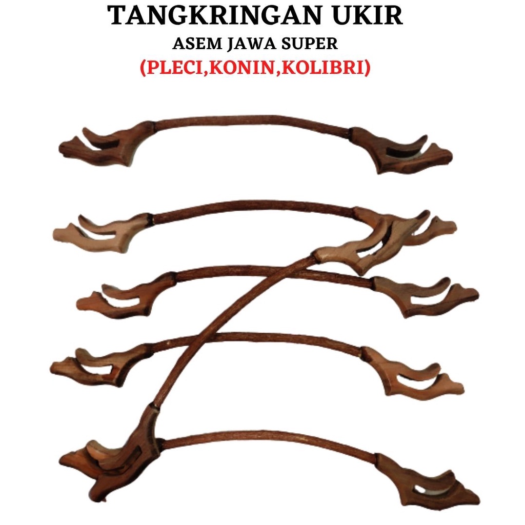 Jual Tangkringan Ukir Pleci Konin Asem Super Tangkringan Konin Tangkringan Pleci Ukir Shopee