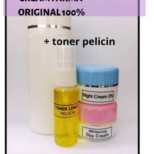 Paling Dicari -  PAKET GLOWING CREAM FARMA ORIGINAL WDC 4IN1