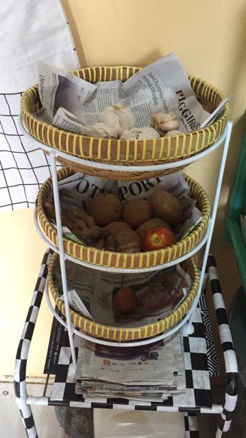 Rak Bawang Jogja-rak Bumbu Susun 3 Jumbo