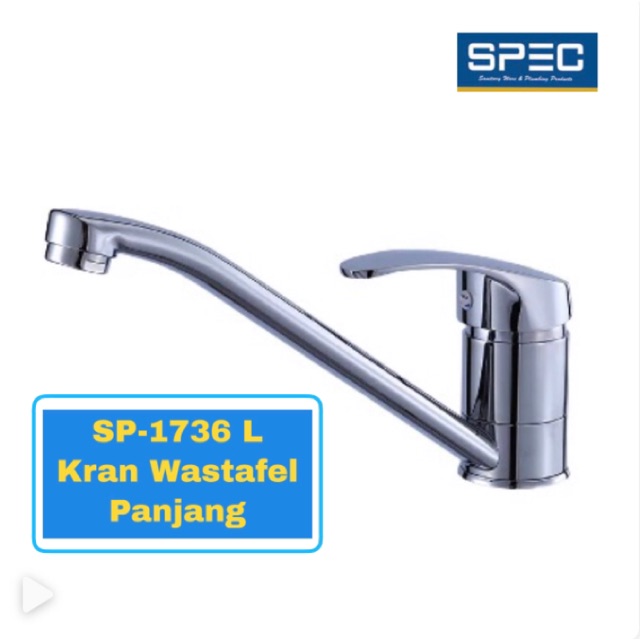 SP- 1736 L Kran Wastafel Up Down Leher Pipa Panjang Dingin