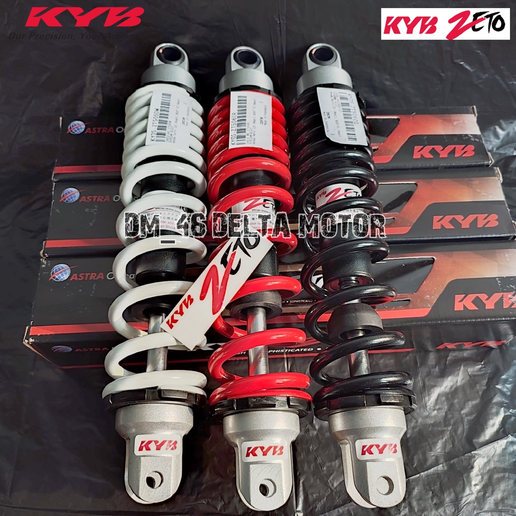 Shockbreaker Belakang KAYABA ZETO Z Series 320mm Vario 125 150 Beat Fi Esp Beat Pop Beat Street Beat Deluxe Scoopy Fi Esp Spacy Genio 2020