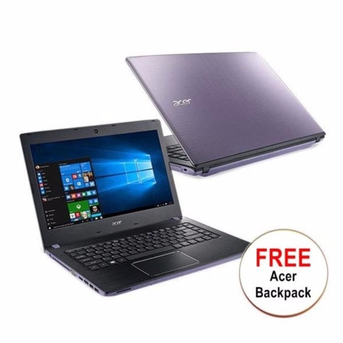 ACER E5-475G (Win10/I5 7200U/4GB/ 1TB/GT 940MX 2GB/14") PURPLE