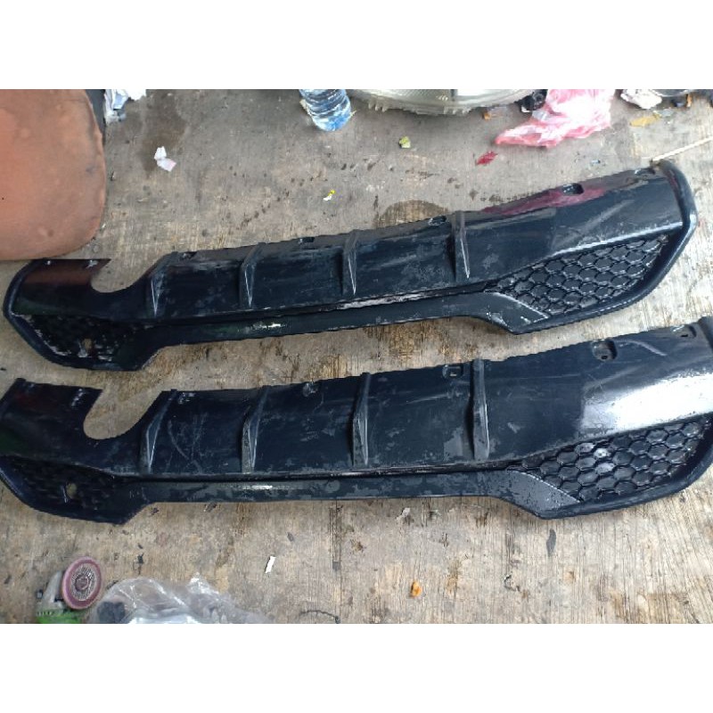 cover bodykit bemper belakang brio rs 2020