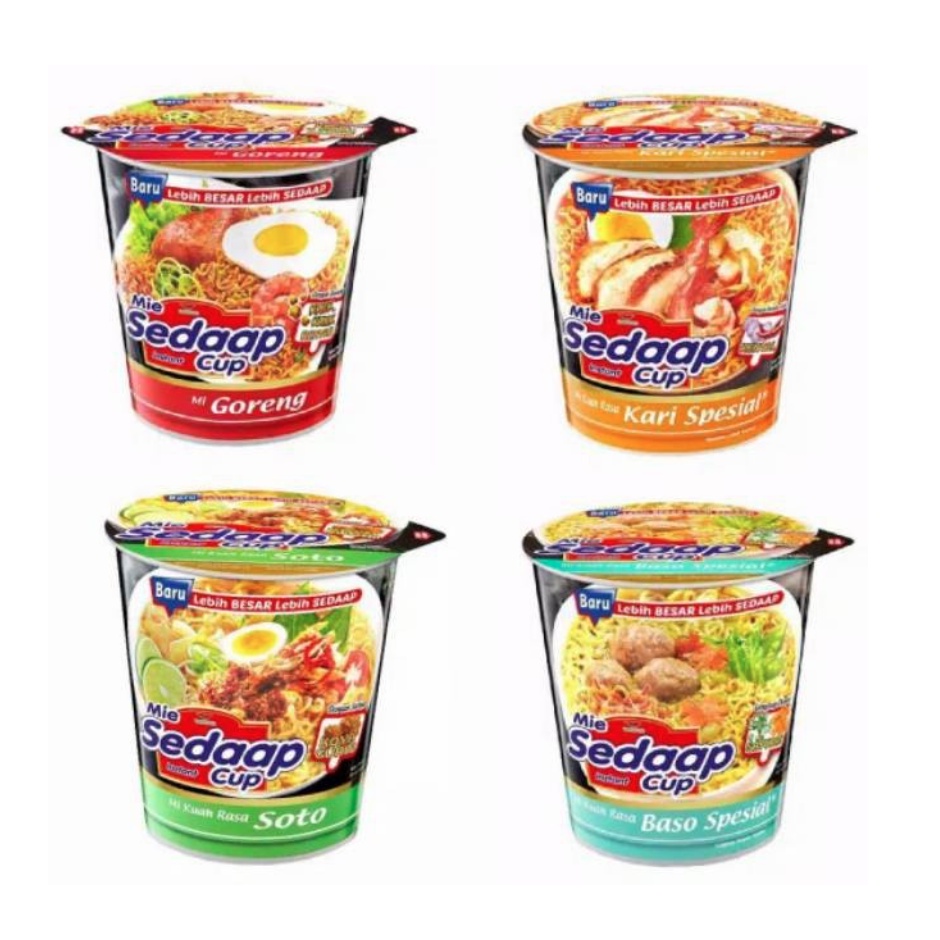 

Mie Sedaap Cup All Variant 81 gram