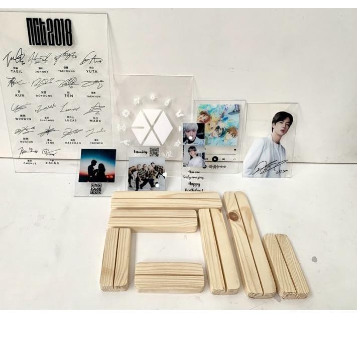 

Flash Sale 11.11 Stand Kayu untuk Akrilik Wooden Standee Acrylic ,,...,!!!