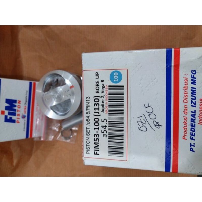 Piston kit FIM Xb Jupiter Z Vega Supra X 53.5 54 54.5 55 55.25mm FIM 53 pin 13
