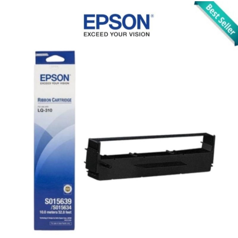 Epson Ribbon Cartridge Pita Tinta LQ 310 LQ310 Original Ribbon LQ310