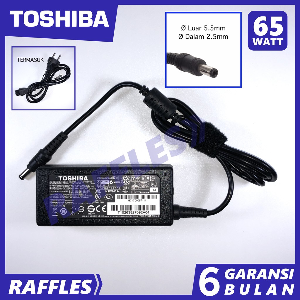 Adaptor Charger Toshiba Tecra Z50 Z50-A Z50-C