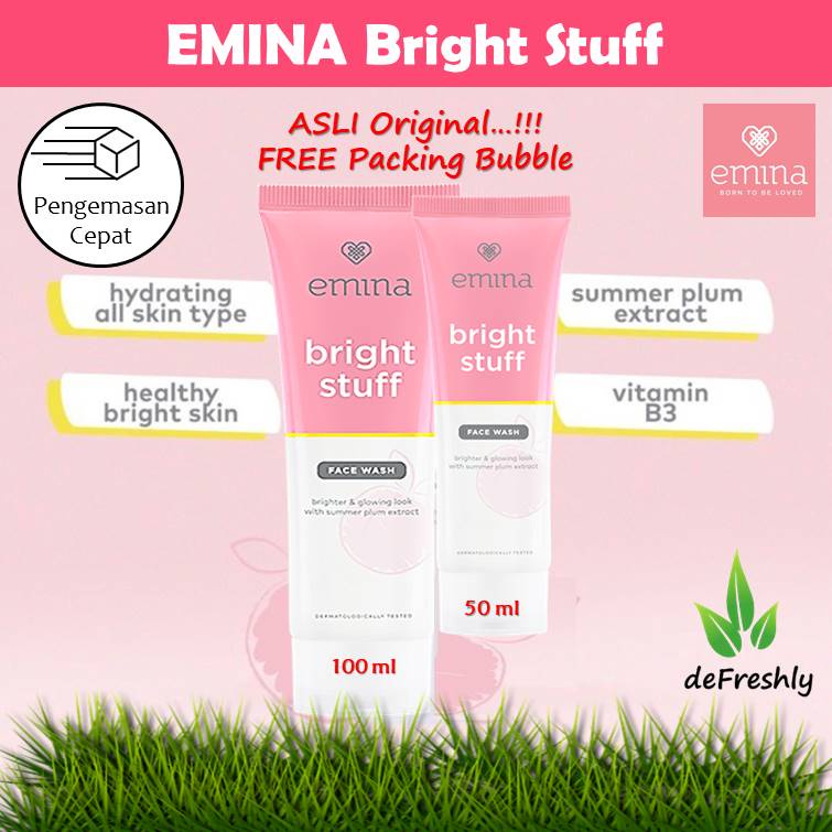 ❤ defreshly ❤ EMINA Bright Stuff - face wash