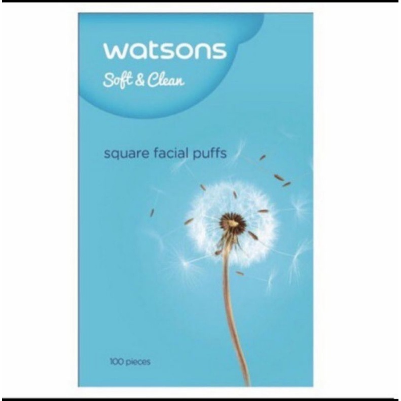 Watsons Facial Puffs Isi 100pieces