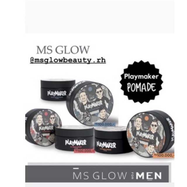 MS Glow For Men Pomade