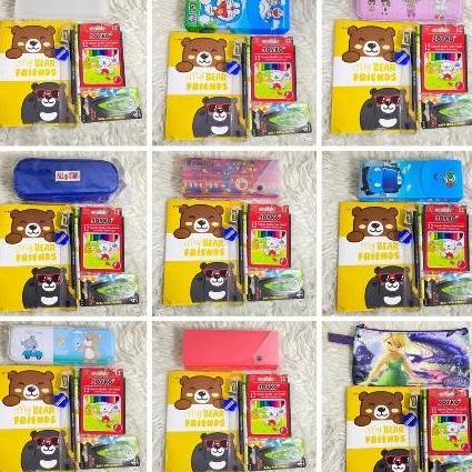 

paket alat tulis lengkap/ bingkisan ulang tahun / goodie bag sekolah