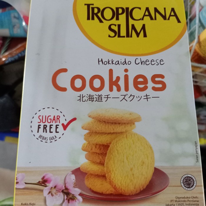 

T20R Tropicana Slim Cookies Hokaido Cheese 100 Gram Ht501Gr