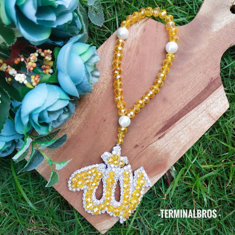 Tasbih Liontin Allah  gantungan mobil Allah gantungan mobil tasbih