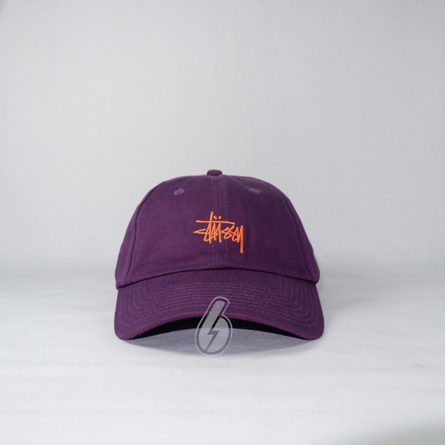 Purple Stussy Cap Original topi stussy ori 100%