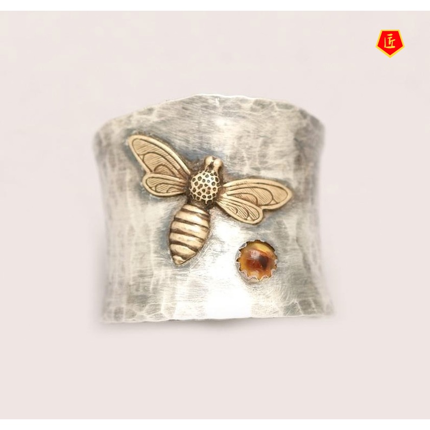 [Ready Stock]Vintage Exciting Golden Insect Ring Exported