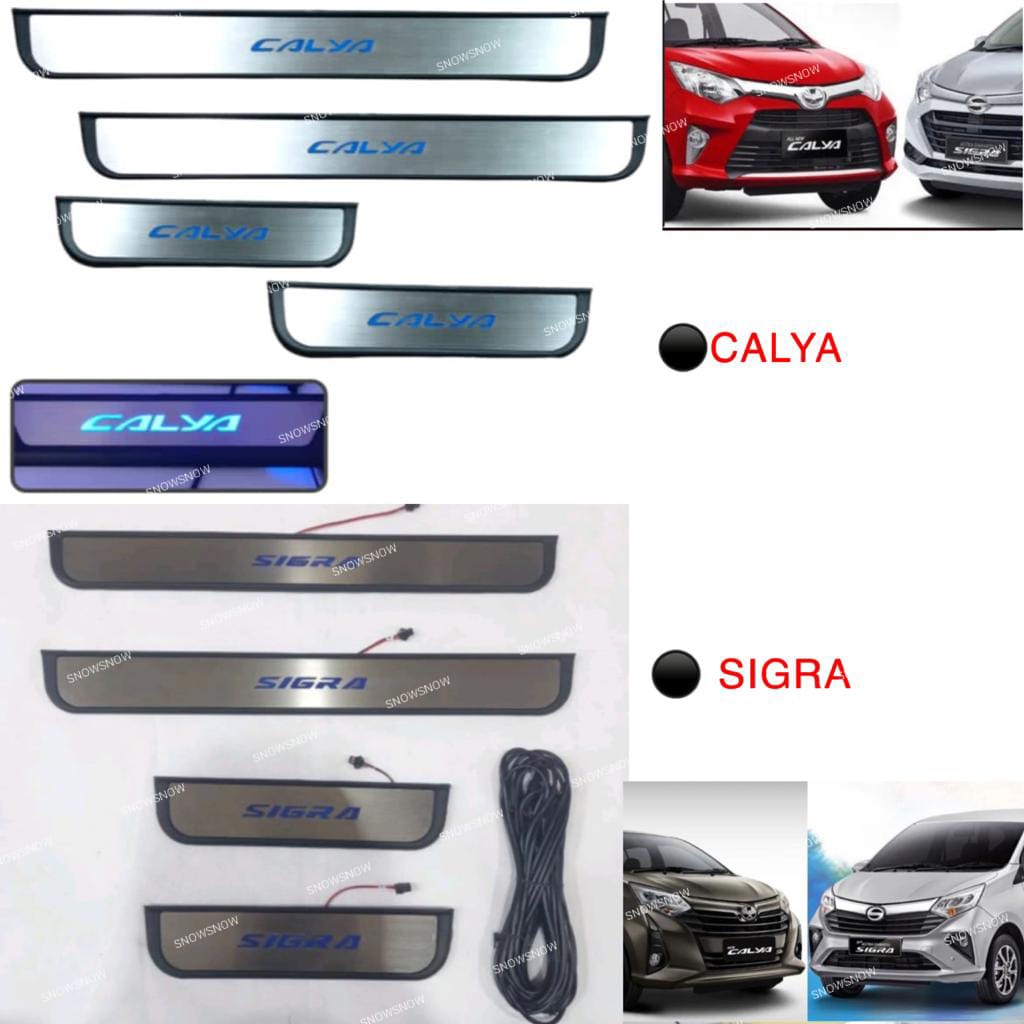 Sillplate Samping Calya Sigra 2016 2018 2020 2022 UP Activo Lampu LED Non