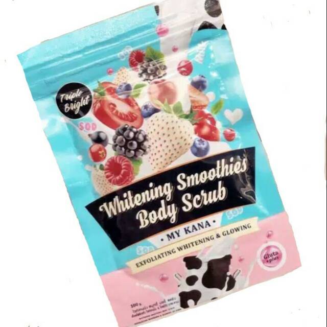 Body Scrub Pemutih My Kana 100 gram