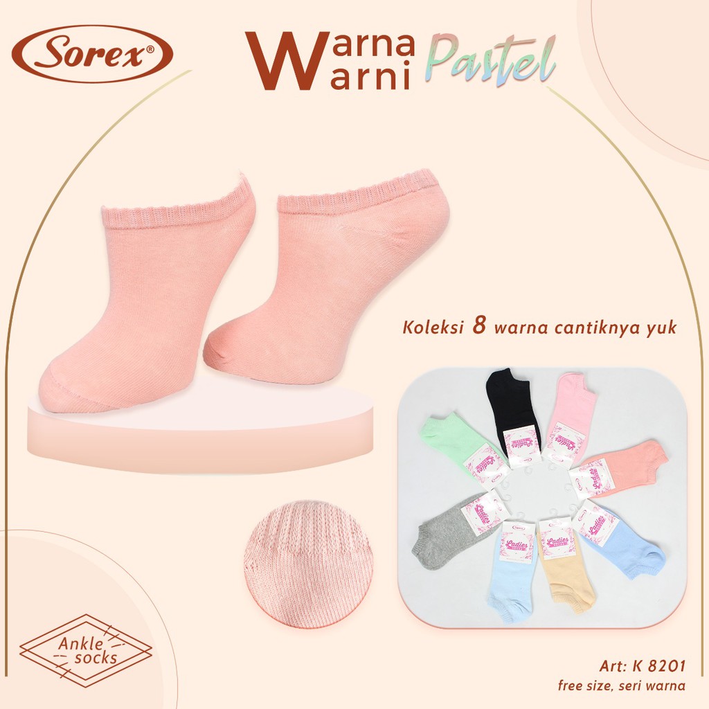 Sorex kaos kaki wanita Terlaris-sock ladies