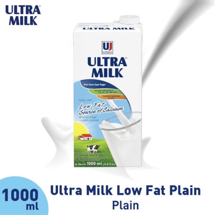

fe20011vv Ultra Milk Low Fat Plain 1000 Ml Xa201As