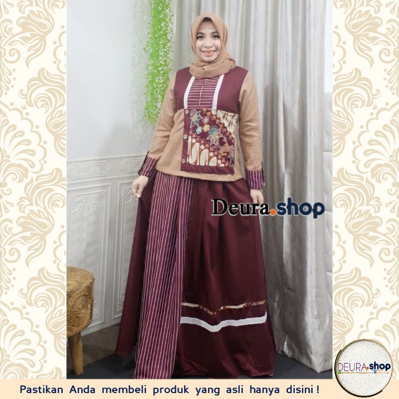 Set Rok Umbrella / Set Rok Deura Terbaru D268 / Set Rok Remaja / Set Rok Batik