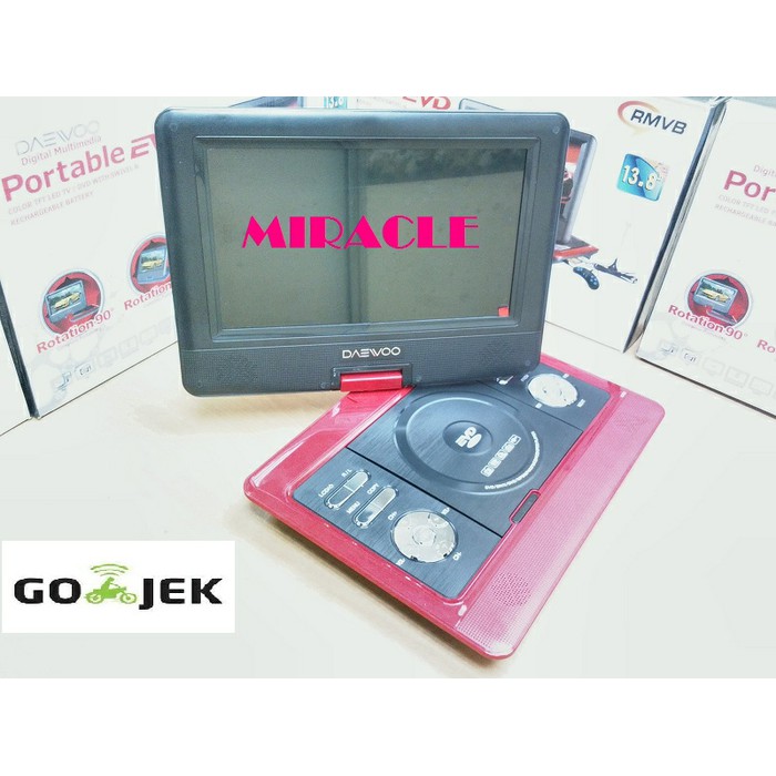 Dijual DVD USB TV PORTABLE DAEWOO 13 8   Berkualitas
