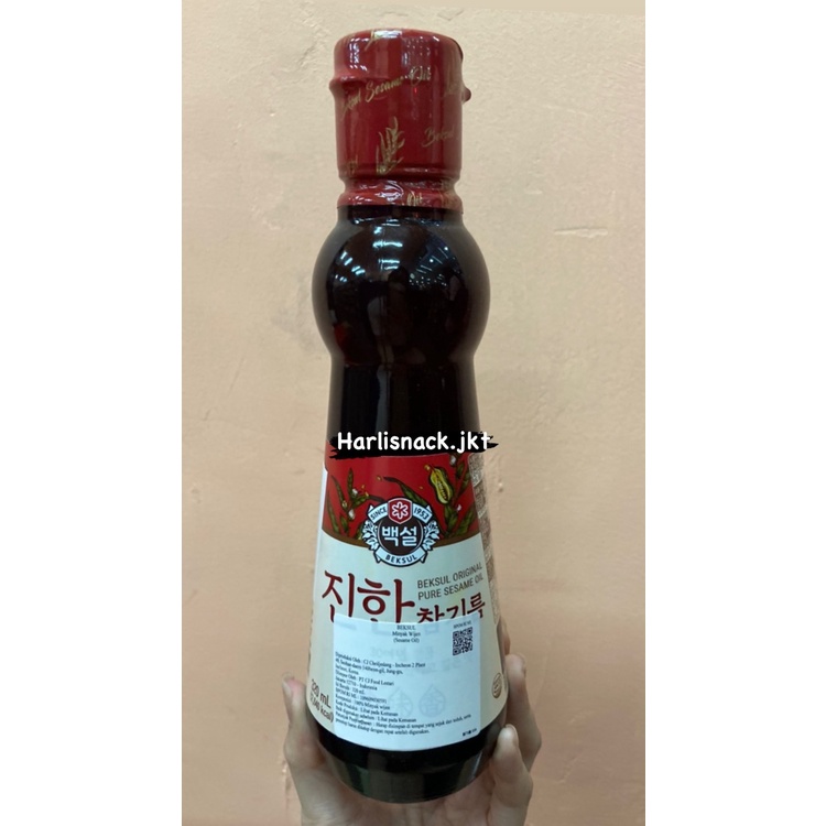 

[320ML] BEKSUL SESAME OIL / MINYAK WIJEN KOREA