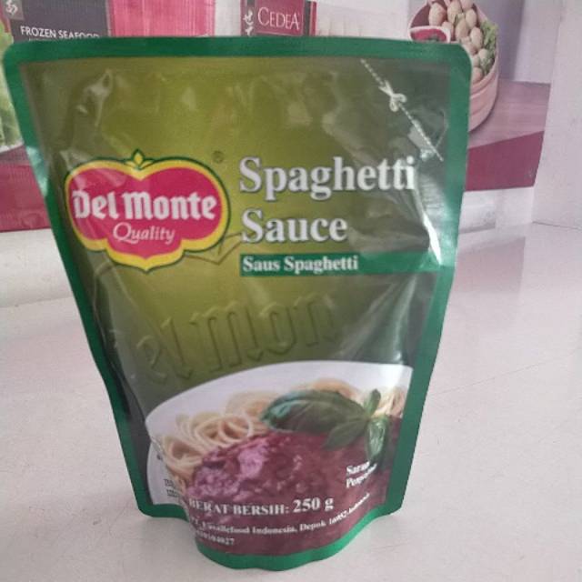 

Delmonte Saus Spaghetti 250gram