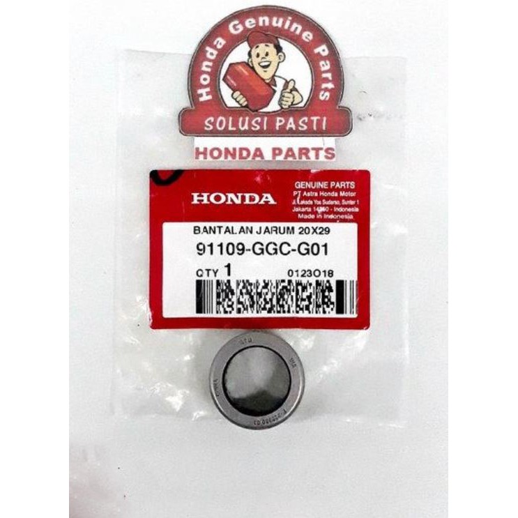 HONDA ORI AHM BANTALAN JARUM LAHAR BAMBU BEARING NEEDLE PULLY PULI POLI MATIK 20X29X18 91109-GGC-G01