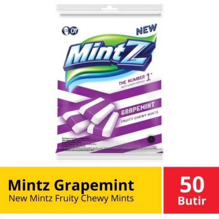 

MINTZ permen emut grapemint isi50pc 115g